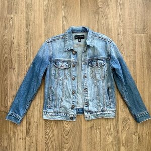 Lucky Brand the Tomboy Trucker Denim Jacket Small